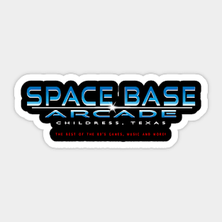 Space Base Arcade Sticker